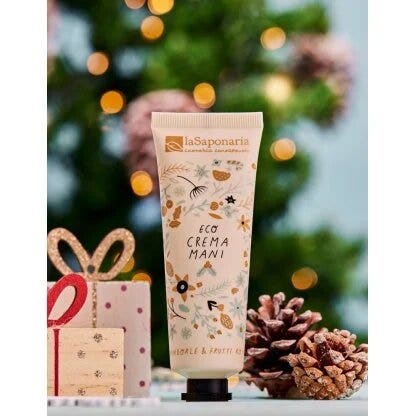La Saponaria Eco Crema Mani Mandorle e Frutti Rossi 40ml