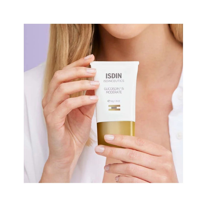Isdin Isdinceutics Glicoisdin 15 Moderato Gel Viso Esfoliante 50ml