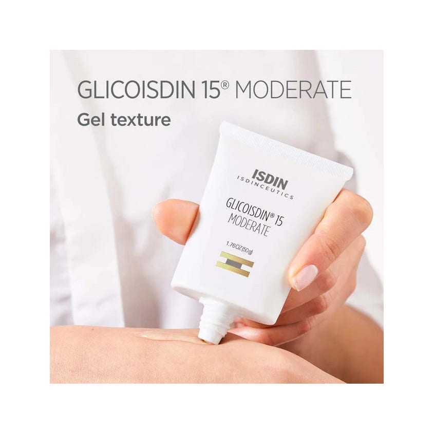 Isdin Isdinceutics Glicoisdin 15 Moderato Gel Viso Esfoliante 50ml