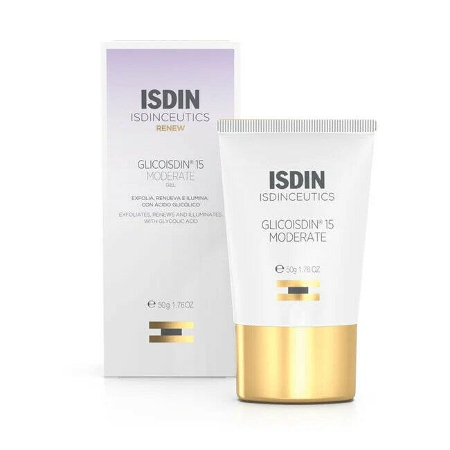 Isdin Isdinceutics Glicoisdin 15 Moderato Gel Viso Esfoliante 50ml