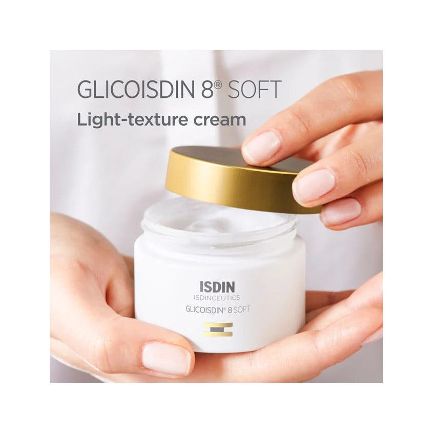 Isdin Isdinceutics Glicoisdin 8 Soft Crema Viso Esfoliante 50ml