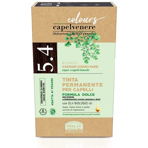 Helan Capelvenere Tinta Capelli 5,4N Castano Chiaro Rame