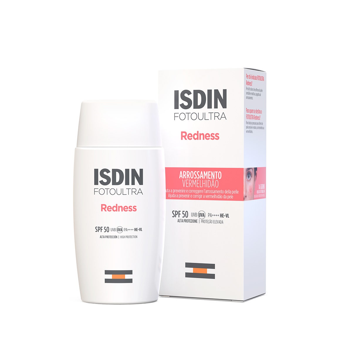 Isdin Foto Ultra Redness  SPF50 Fotoprotezione Viso 50ml
