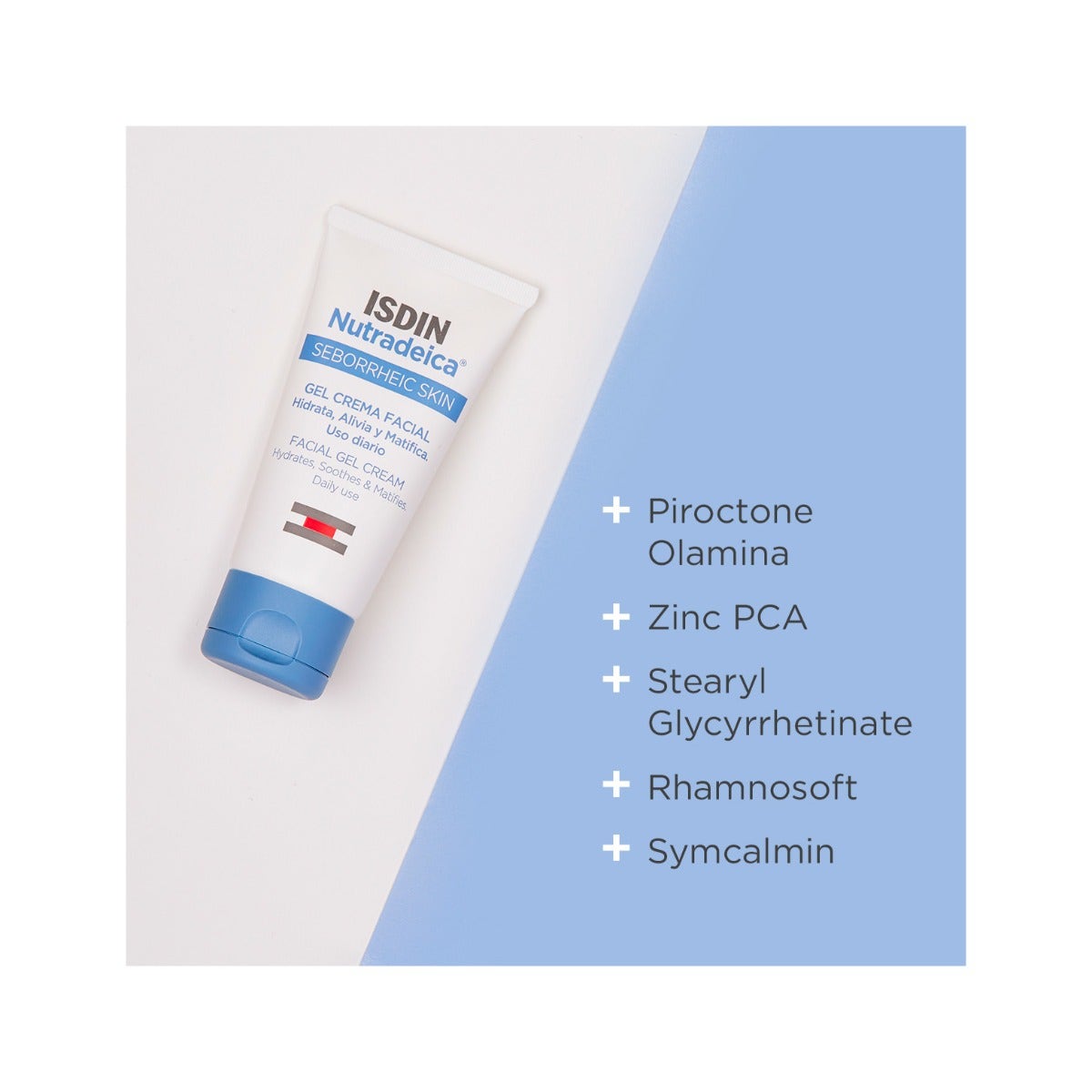 Isdin Nutradeica Gel Crema Viso Pelle Seborroica 50ml