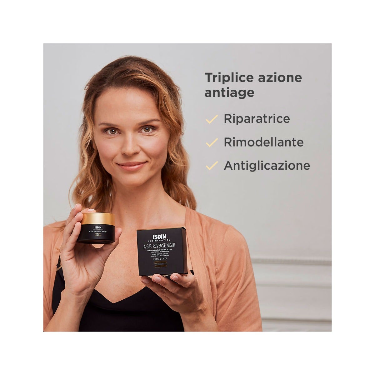 Isdin Isdinceutics Crema Viso Age Reverse Night 50ml