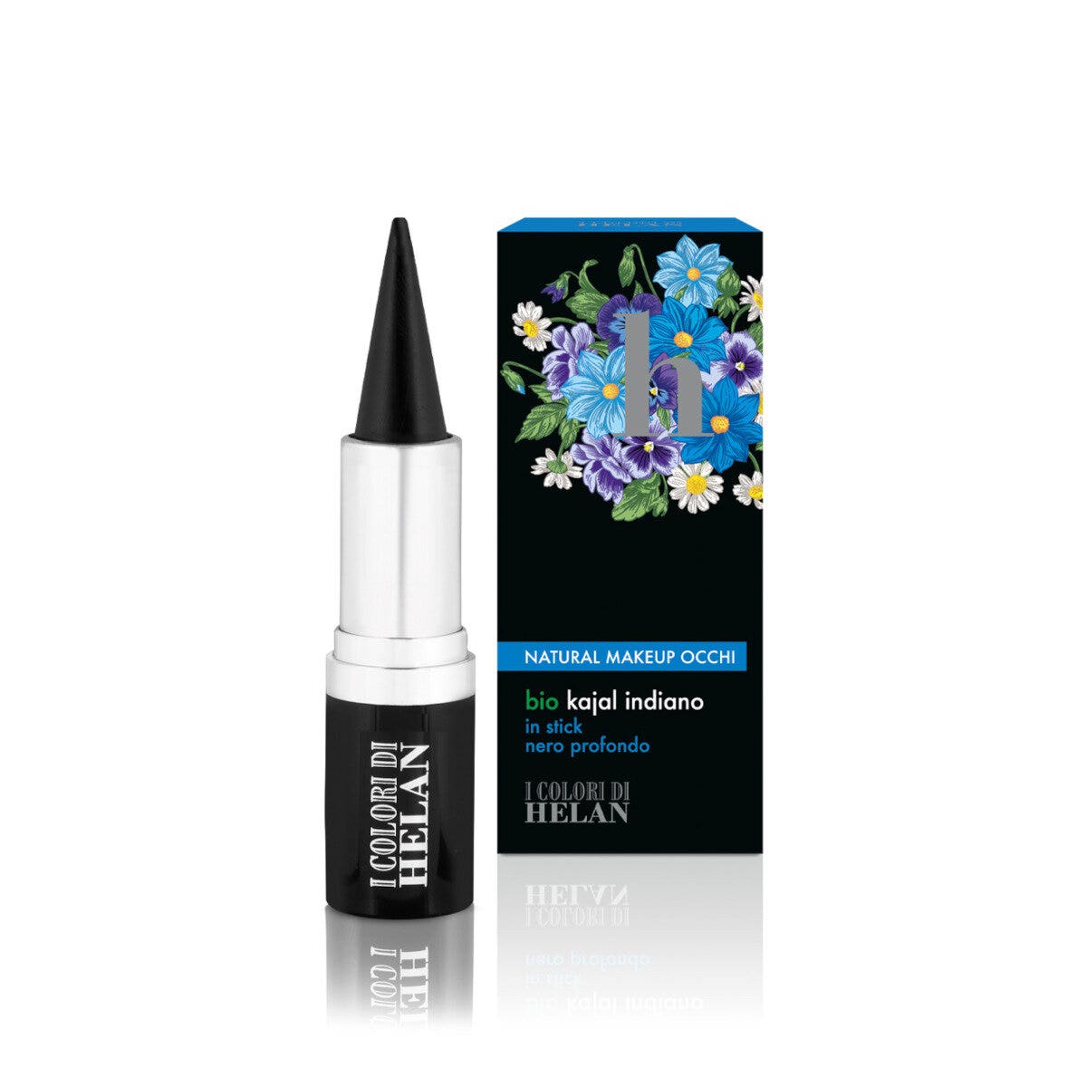 Helan I Colori Bio Kajal Indiano In Stick Nero Profondo 1 Pezzo