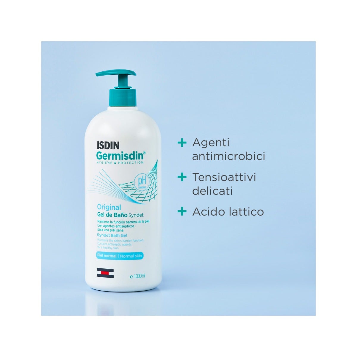 Isdin Germisdin Igiene Corpo Quotidiana 1 Litro