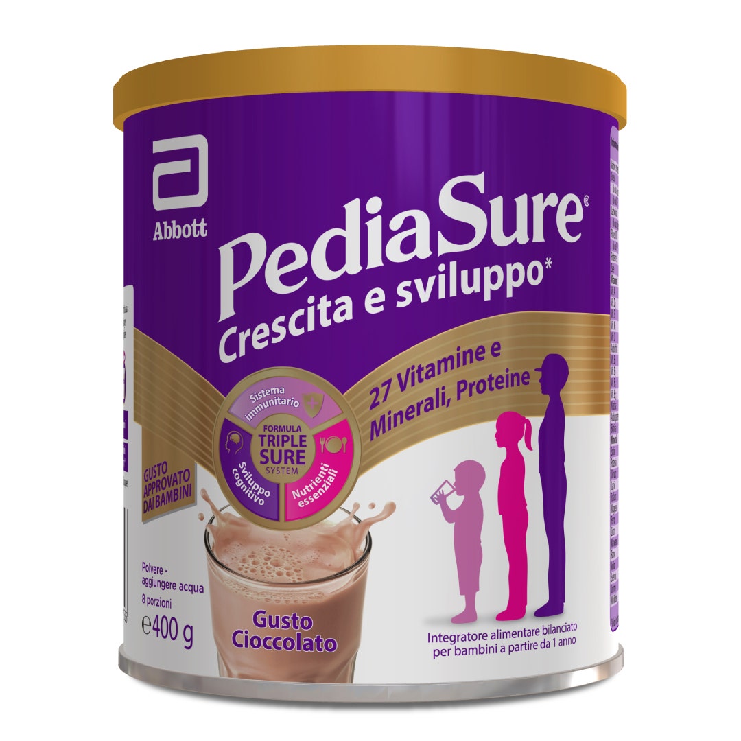 Pediasure Renforce la croissance et le développement, chocolat, 400 g
