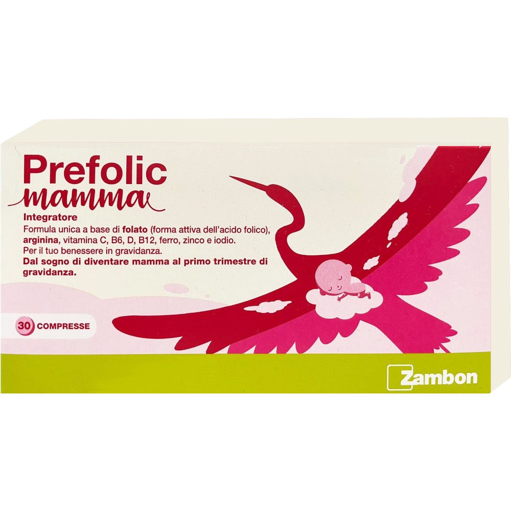 Prefolic Mamma 30 comprimés : complément alimentaire pour la grossesse