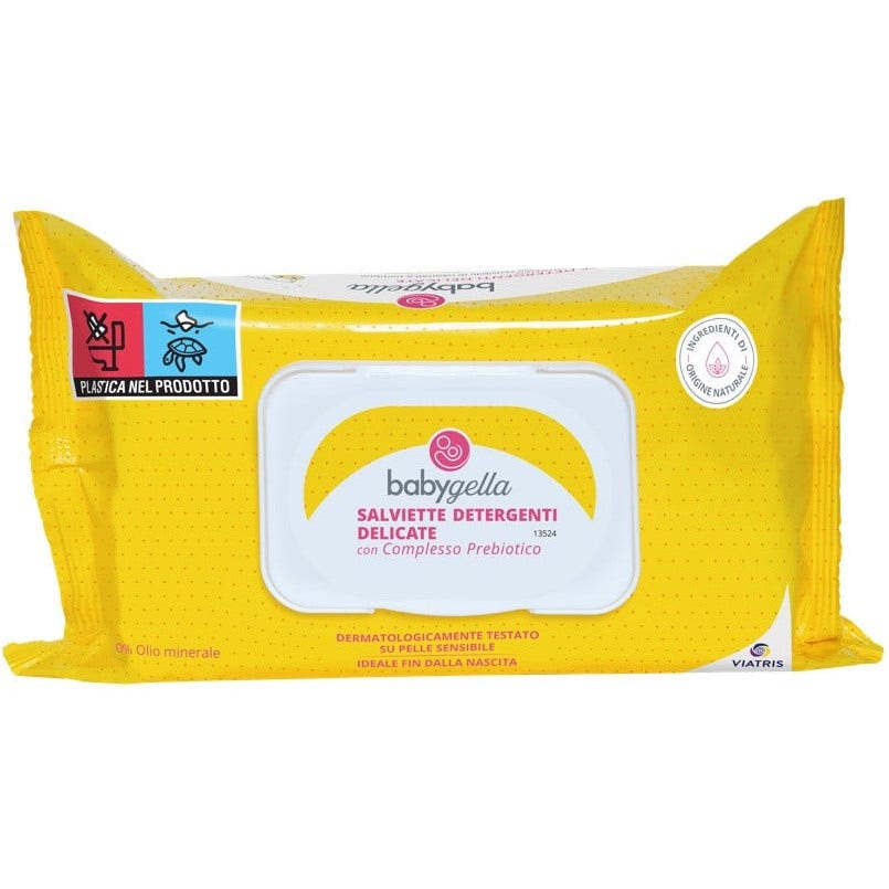 Babygella Lingettes nettoyantes au complexe prébiotique 72 pièces