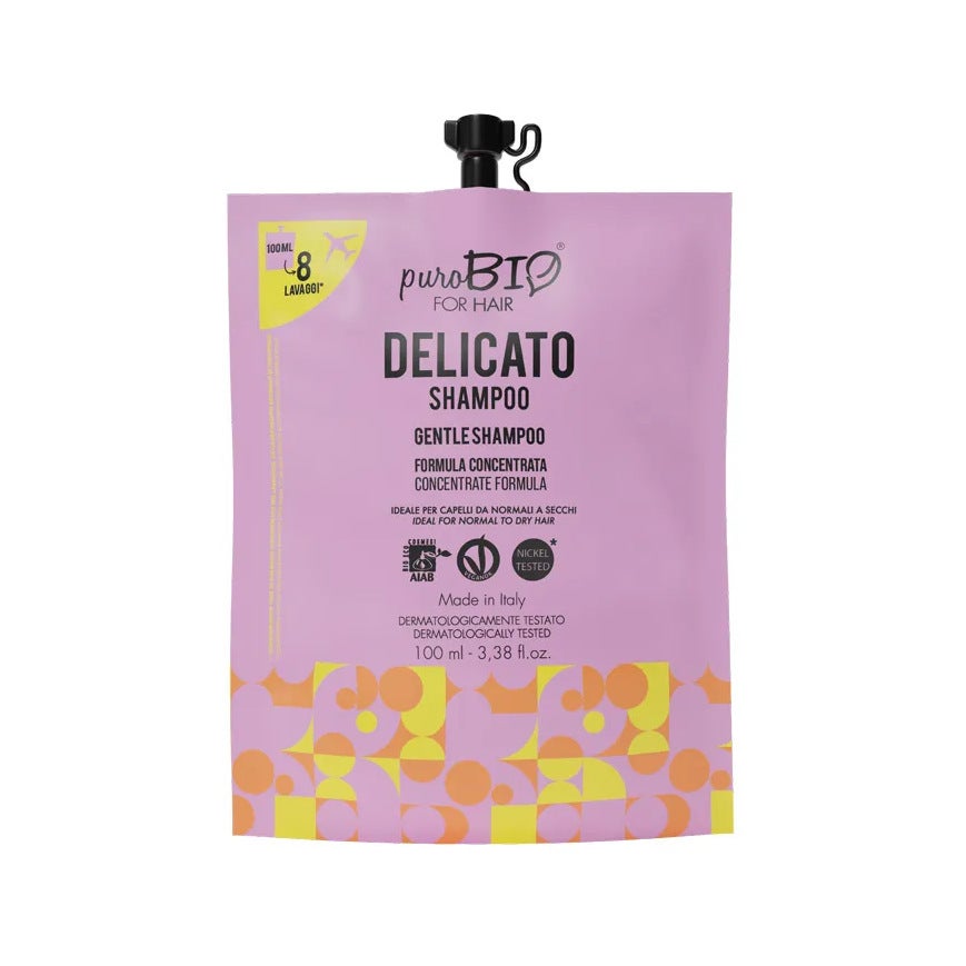 Purobio For Hair Shampoo Delicato Concentrato Bustina 100ml