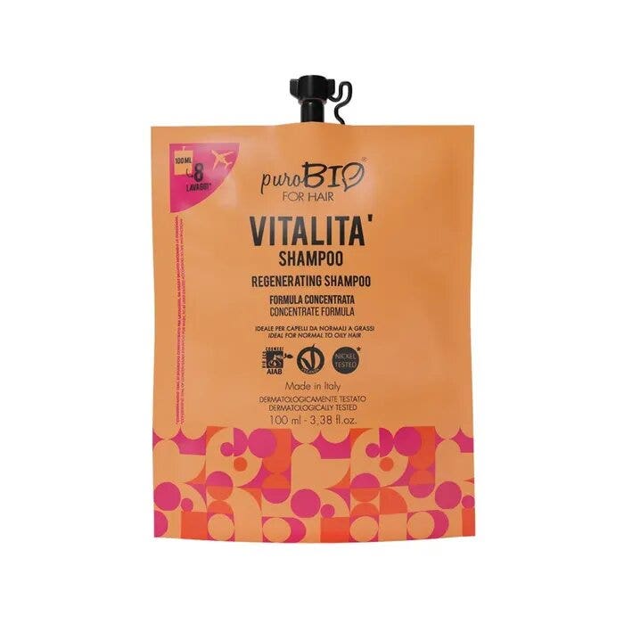 Purobio For Hair Shampoo Vitalità Concentrato Bustina 100ml