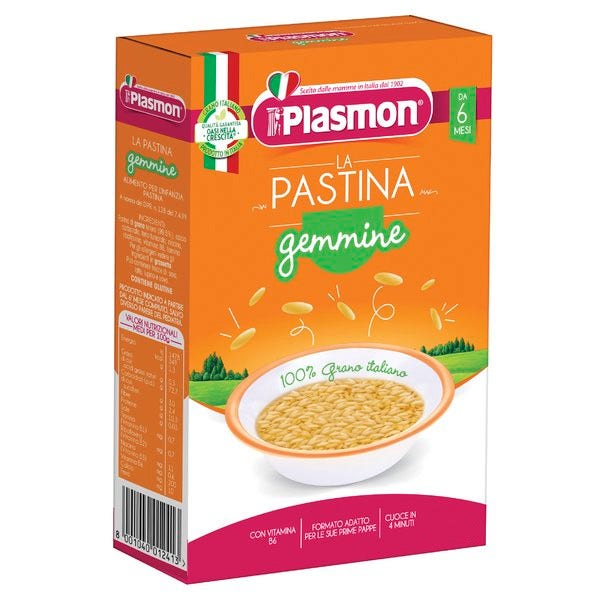 Plasmon Pastina Gemmine  6m+ 480g