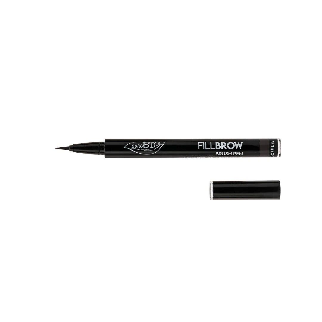 Purobio Fillbrow Penne Sopracciglia 04 Nero Soft