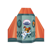Euphidra Amido Mio L'astronave dei Cuccioli Dermodoccia 500ml + Shampoo 200ml + Crema 50ml