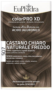 Euphidra ColorPro XD Kit Tinta Capelli 507 Castano Chiaro Naturale Freddo