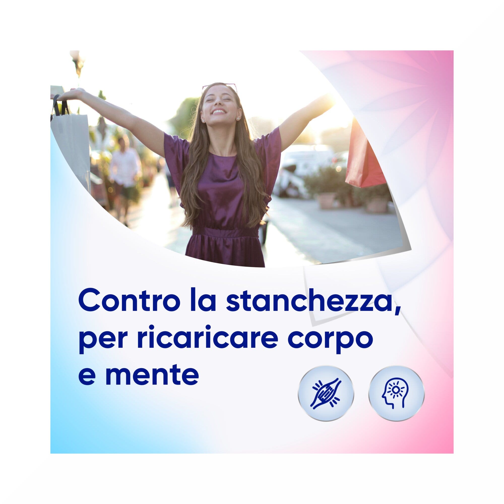Mag Ricarica Integratore Alimentare Magnesio Pidolato, Magnesio Ossido e Vitamina B6, Stanchezza Mentale e Fisica 24 bustine