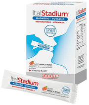 Italstadium Magnesio + Potassio Resveratrolo + Vitamina C 24 Stick