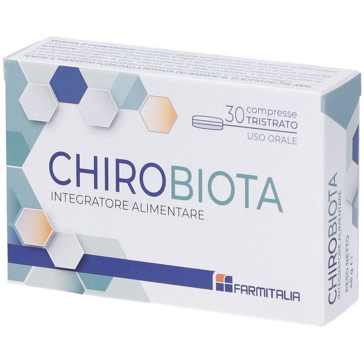 Chirobiota 30 comprimés à triple couche