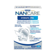 Nestlé Nancare Hydrate-pro Complément alimentaire pédiatrique pour nourrissons et enfants dès la naissance 12 sachets