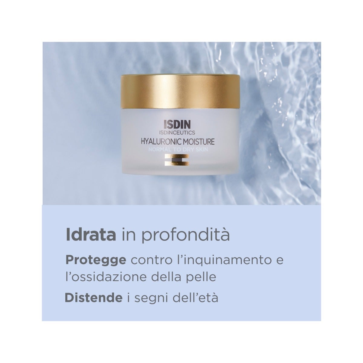 Isdinceutics Hyaluronic Moisture Pelle Normale/Secca 50ml