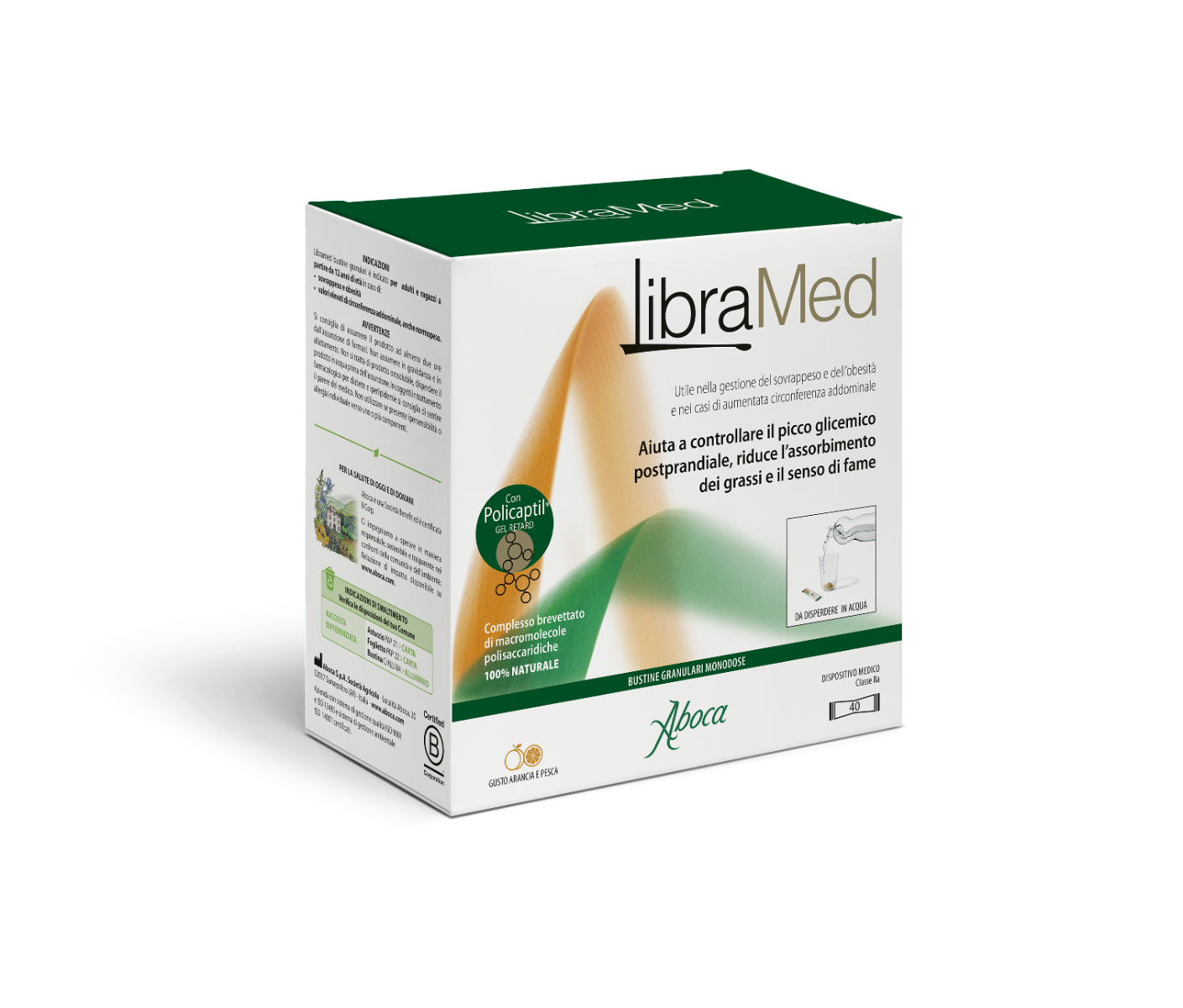 Aboca Libramed Fitomagra 40 sachets de granulés