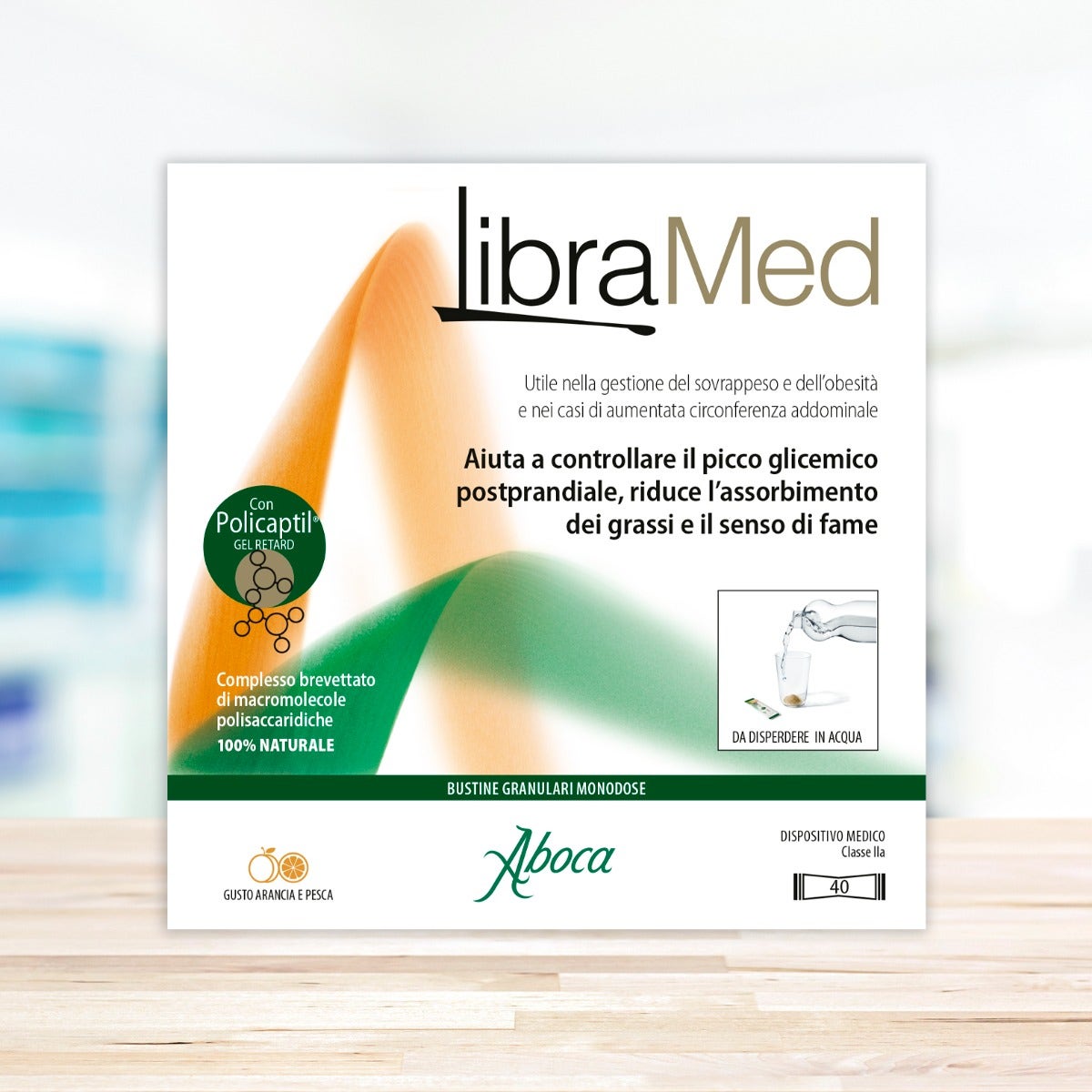Aboca Libramed Fitomagra 40 sachets de granulés