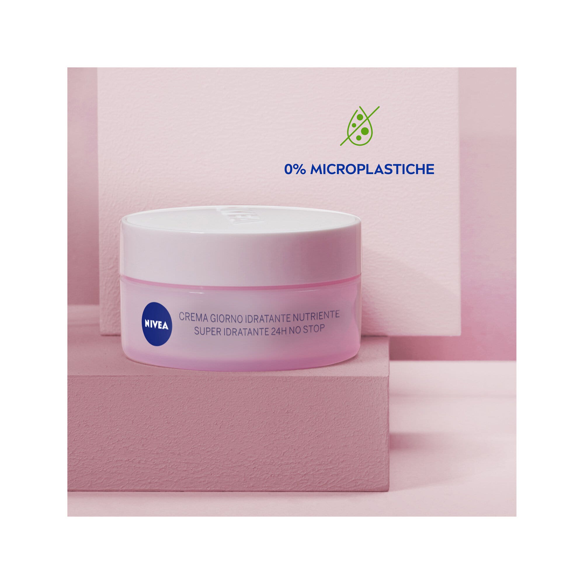 Nivea Crema Giorno Nutriente 24h Idratazione Spf15 Per Viso Idratante Pelle Secca 50ml