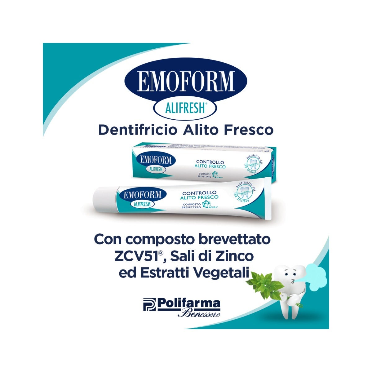 Emoform Alifresh Dentifricio 75ml