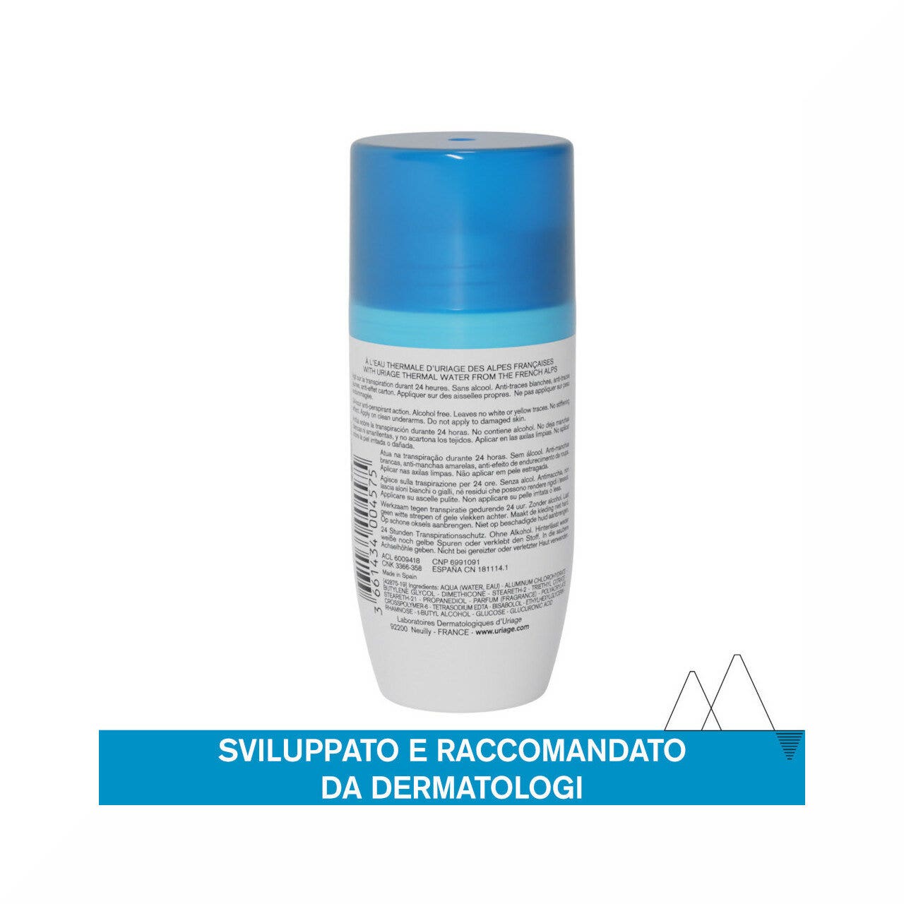 Uriage Deodorante Power3 Roll On 50ml