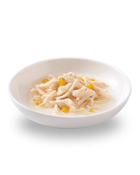 Schesir Multipack Lattina Filetti Di Pollo Con Zucca Cibo Umido Gatto 6x50g