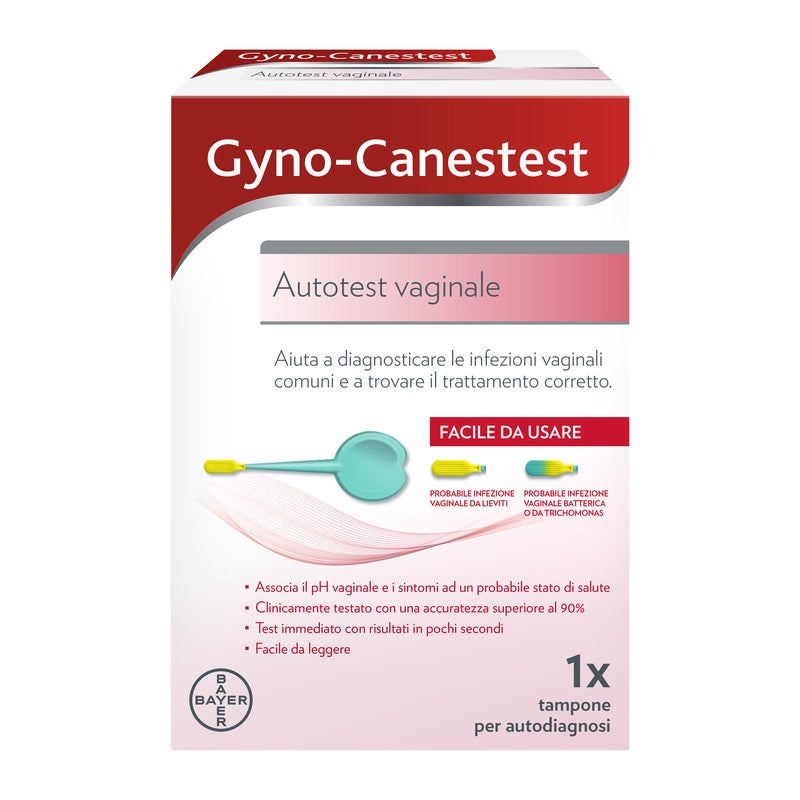 Gyno-Canestest Autotest Vaginal Diagnostic des Infections Vaginales