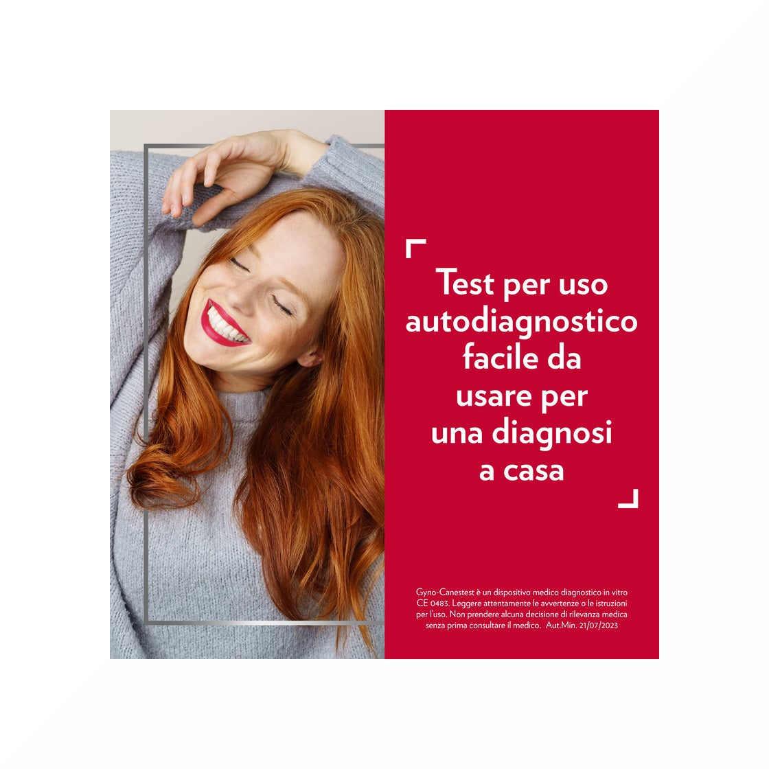 Gyno-Canestest Autotest Vaginal Diagnostic des Infections Vaginales