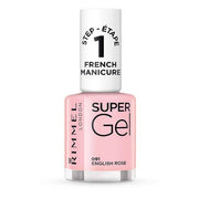Rimmel Smalto Super Gel French Manicure Colore 091 English Rose 12ml