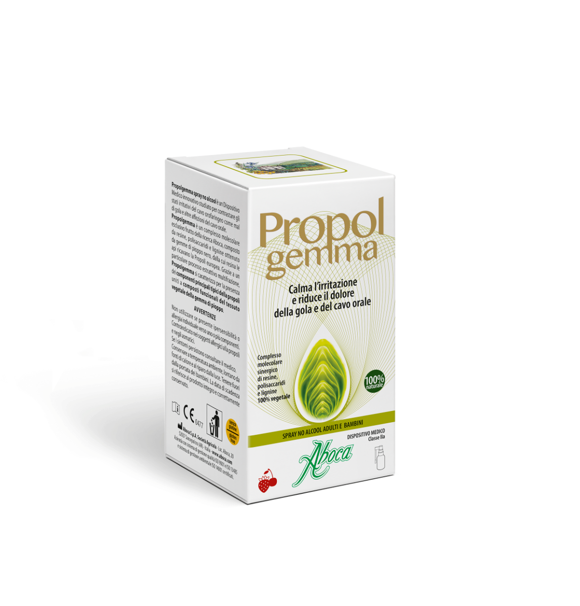 Aboca Propolgemma Spray sans alcool Protection naturelle 30 ml