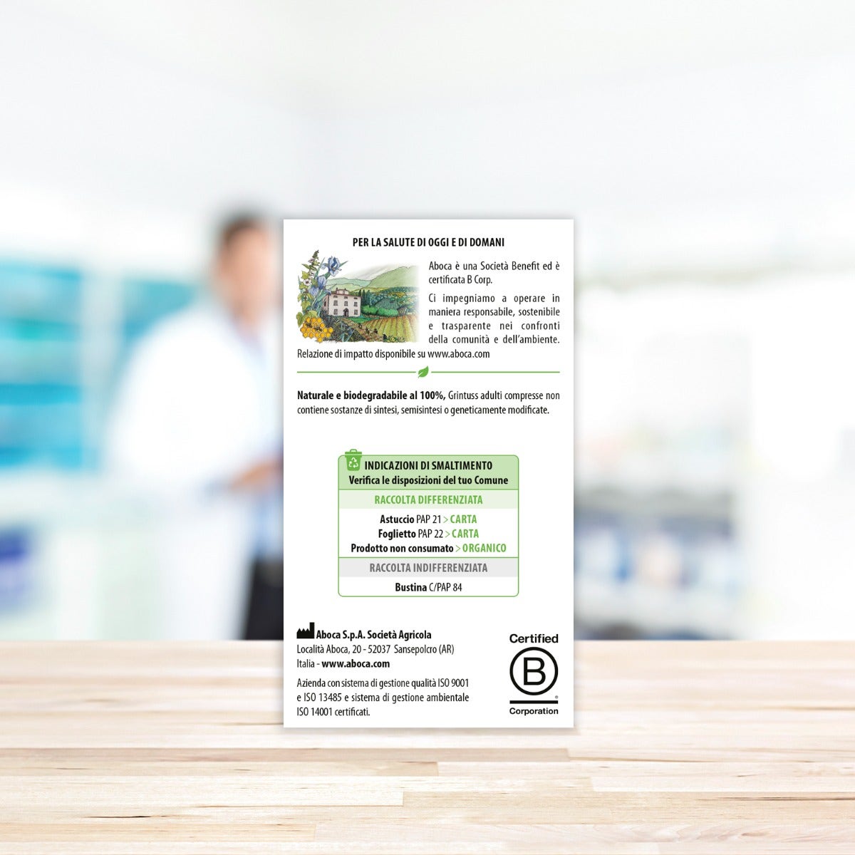Aboca Grintuss Adultes 20 comprimés