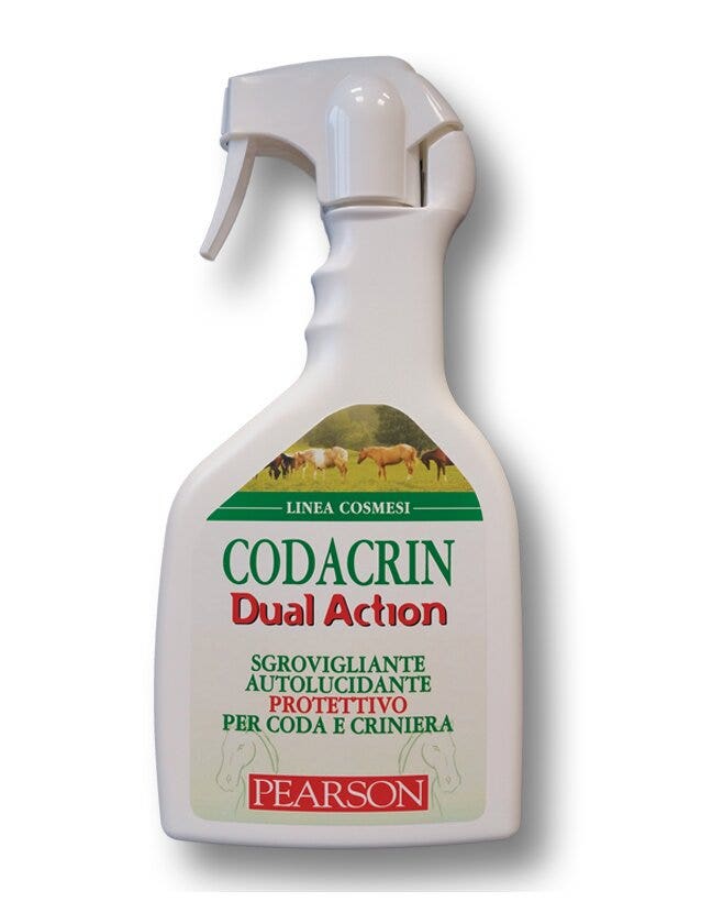 Guglielmo Pearson Codacrin Dual Action Sgrovigliante/Autolucidante/Protettivo Per Coda E Criniera Equini 700ml
