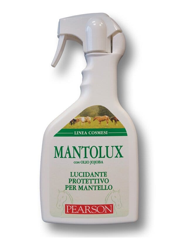 Guglielmo Pearson Mantolux, produit lustrant pour le pelage des chevaux, 700 ml