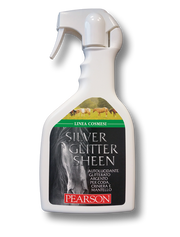 Guglielmo Pearson Silver Glitter Sheen Lozione Per Equini 700ml