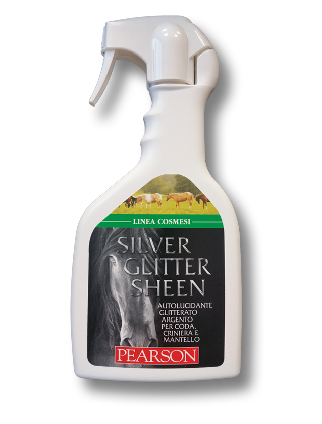 Guglielmo Pearson Silver Glitter Sheen Lozione Per Equini 700ml