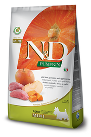 Farmina N&D Pumpkin Cinghiale E Zucca Cani Adulti Taglia Mini Sacco 800g