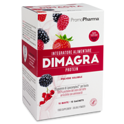 Dimagra Protein Red Fruit 10 Bustine