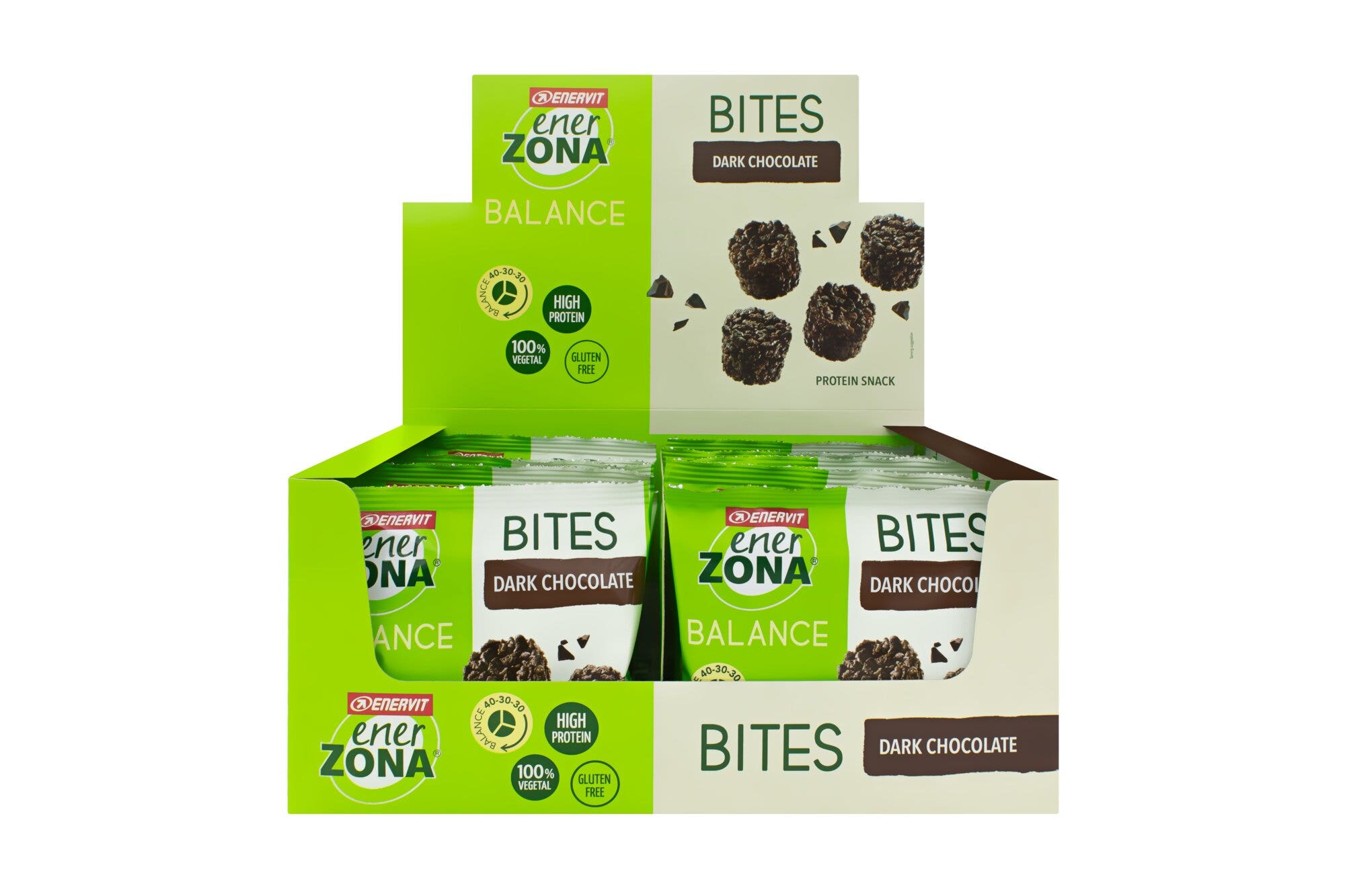 Enerzona Bites Dark Chocolate 24 Minipack da 24g