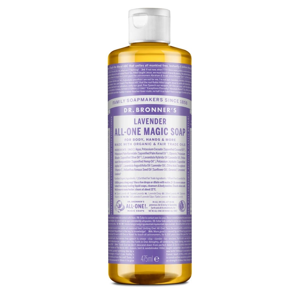 Dr. Bronner's Sapone Liquido Bio 18 in 1 Lavanda 475ml