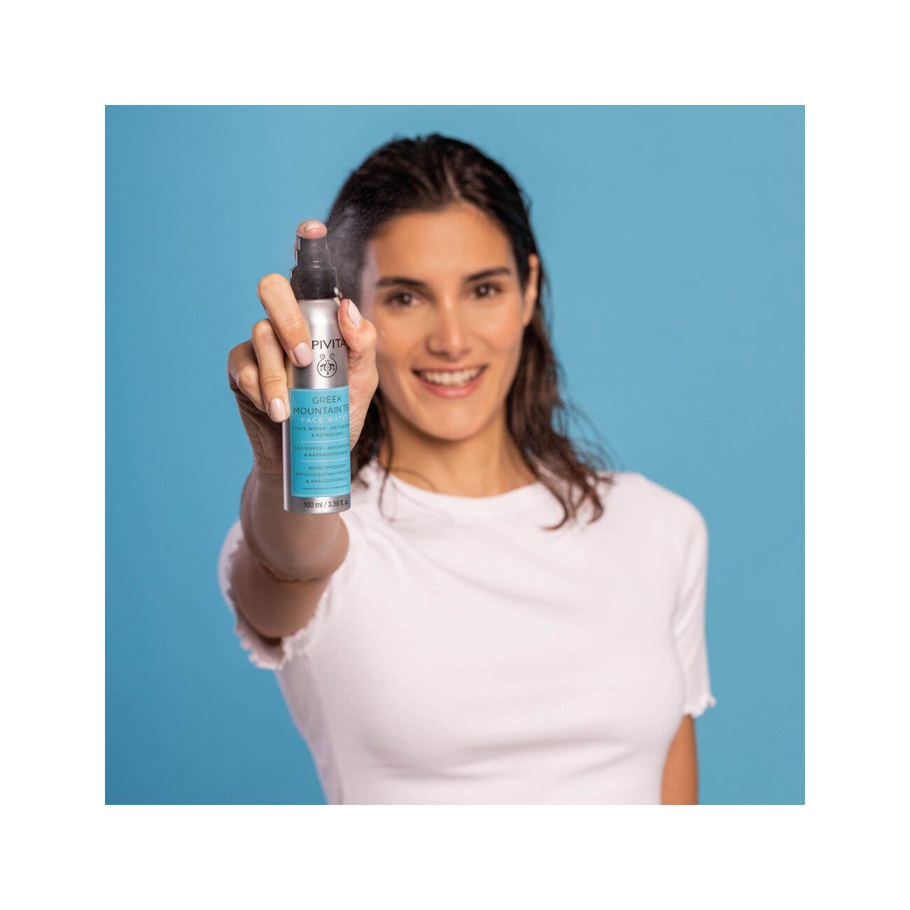 Apivita Acqua Viso Antiossidante Tè Di Montagna 100ml