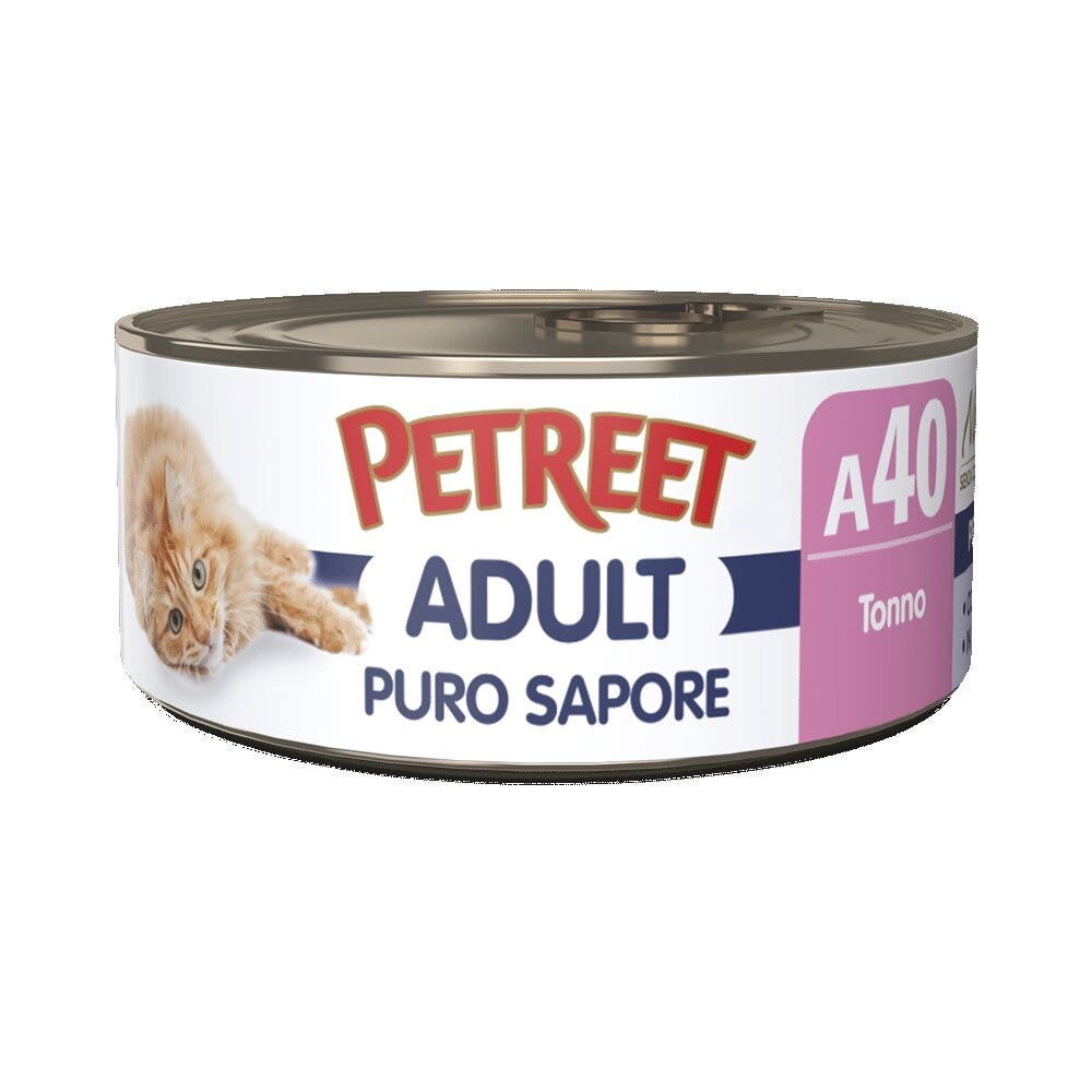 Petreet Adult Puro Sapore Tonno Per Gatti Lattina 70g