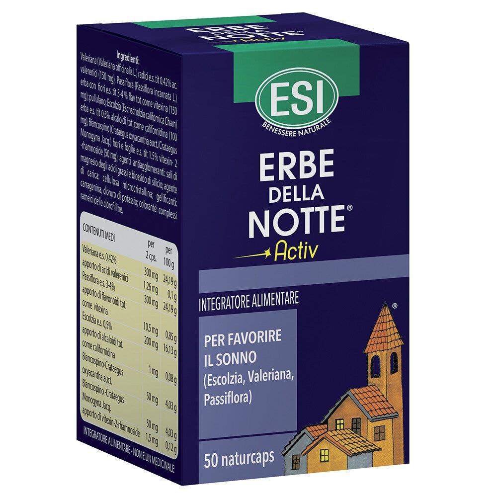 Esi Herbes de la Nuit Activ 50 gélules