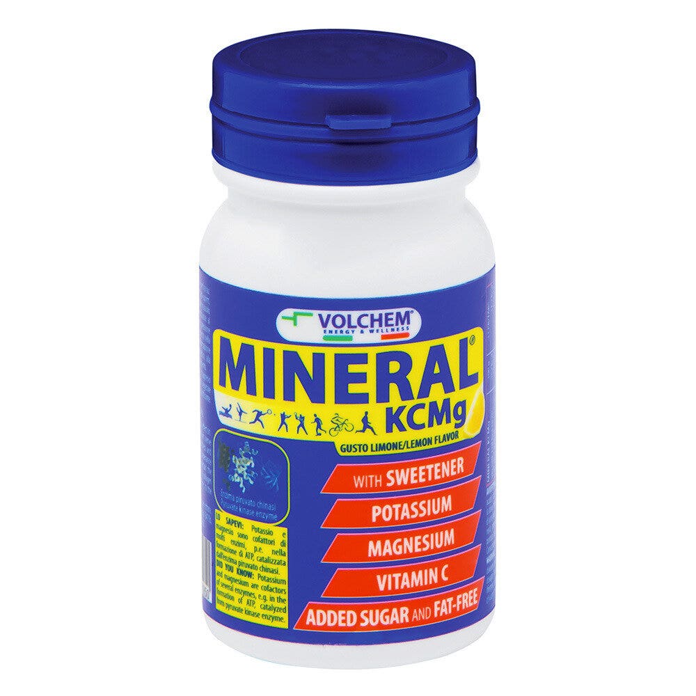 Volchem Mineral KCMg Gusto Limone 24 Compresse Masticabili