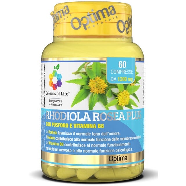 Colours Of Life Rhodiola Rosea Plus 60 comprimés 1 200 mg
