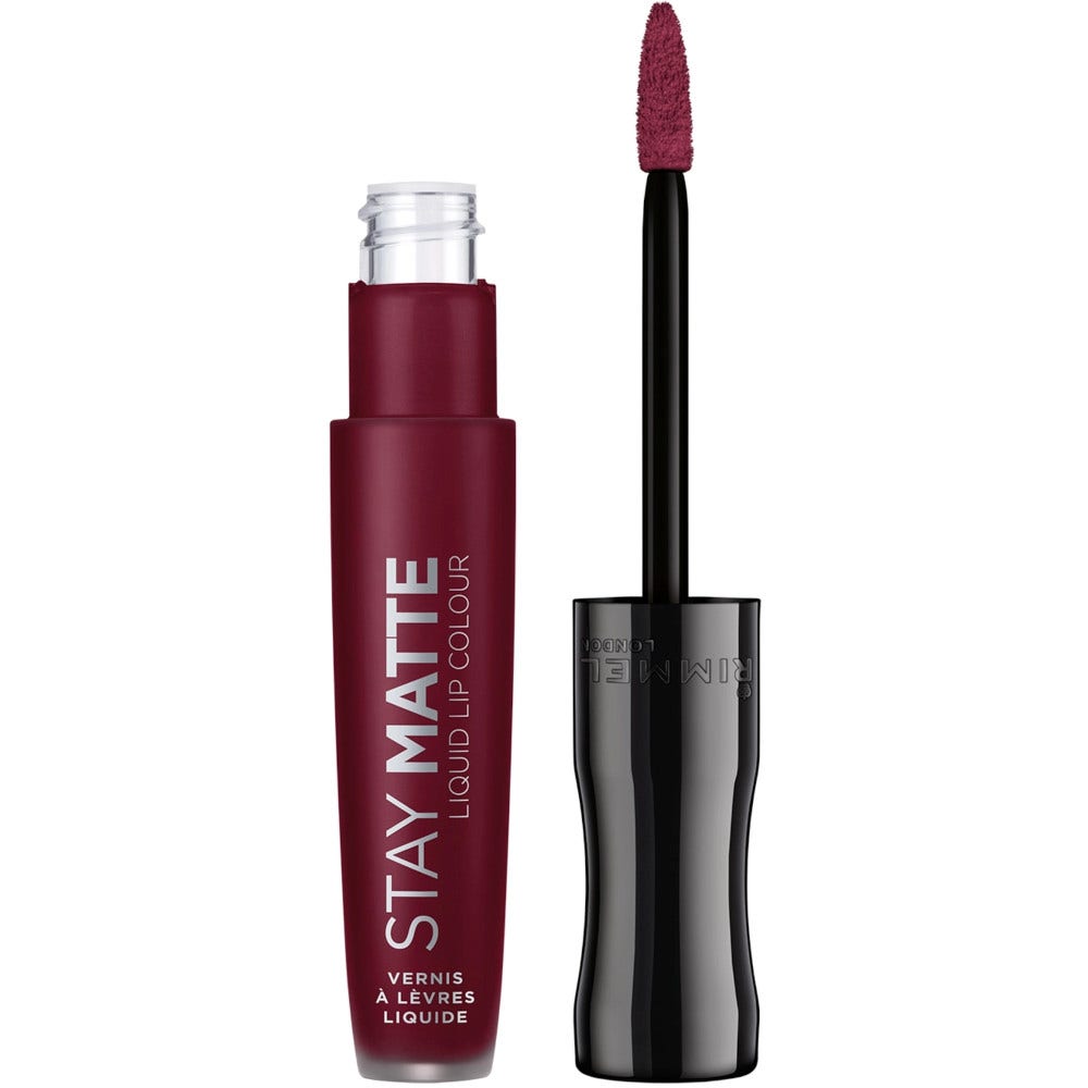 Rimmel Rossetto Liquido Opaco Vellutato Stay Matte 810 Plum This Show 5,5ml